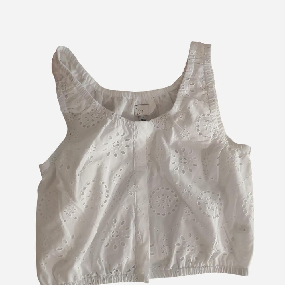 A-new-day Women's White Crop-top